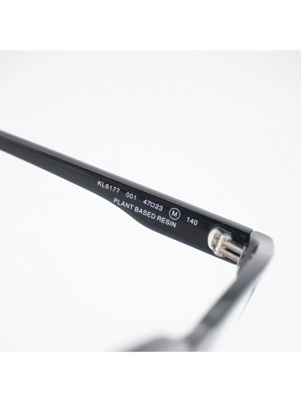 Karl Lagerfeld KL6177 001 Eyeglasses Black 47mm Round Frame